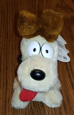 Vintage 1983 Dakin Garfield and Friends Odie the Dog With Tags
