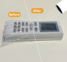 10PCS Transparent Shrink Film Bag Anti-dust Cover TV conditioner remote Cont-SA