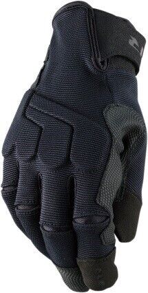Black Z1R Mill Gloves for Motorcycle Riding - Works with Touchscreen - Picture 1 of 1