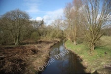 Photo 6x4 River Maun New Ollerton View north from Whitewater Bridge : c2011