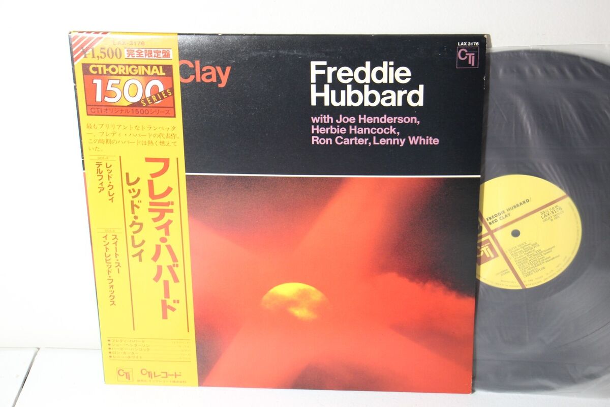 Freddie Hubbard – Red Clay, 1970 LP ('78 RE) Japan w/Obi Freddie Hubbard – Red Clay, 1970 LP ('78 RE) Japan w/Obi