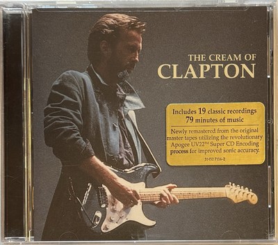 Eric Clapton : The Cream Of Clapton - CD 1995 | Greatest Hits Hype Sticker NEW
