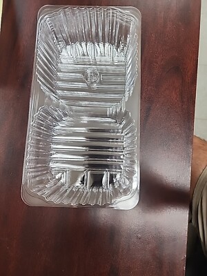 480 / 1 case -2 Cavity Bread/food Tray/480 Trays Per Case.
