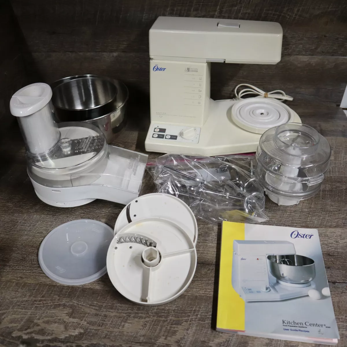 Oster Regency Kitchen Center Meat Grinder Food Processor Blender