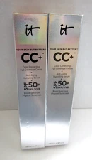 2 - It Cosmetics CC+  - NEUTRAL TAN- 1.08oz  EXP 05/2022 - 06/2022