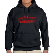 1993 1994 1995 Ford SVT Lightning F150 Truck Black Hoodie Sweatshirt FREE SHIP
