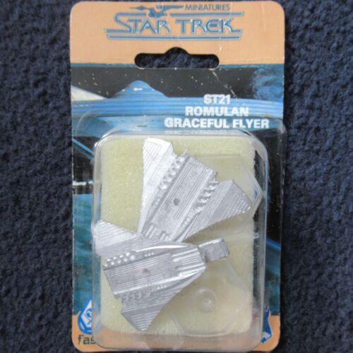1986 ST21 Star Trek Romulan Scout Graceful Flyer Citadel Starship Enterprise MIB - Zdjęcie 1 z 2