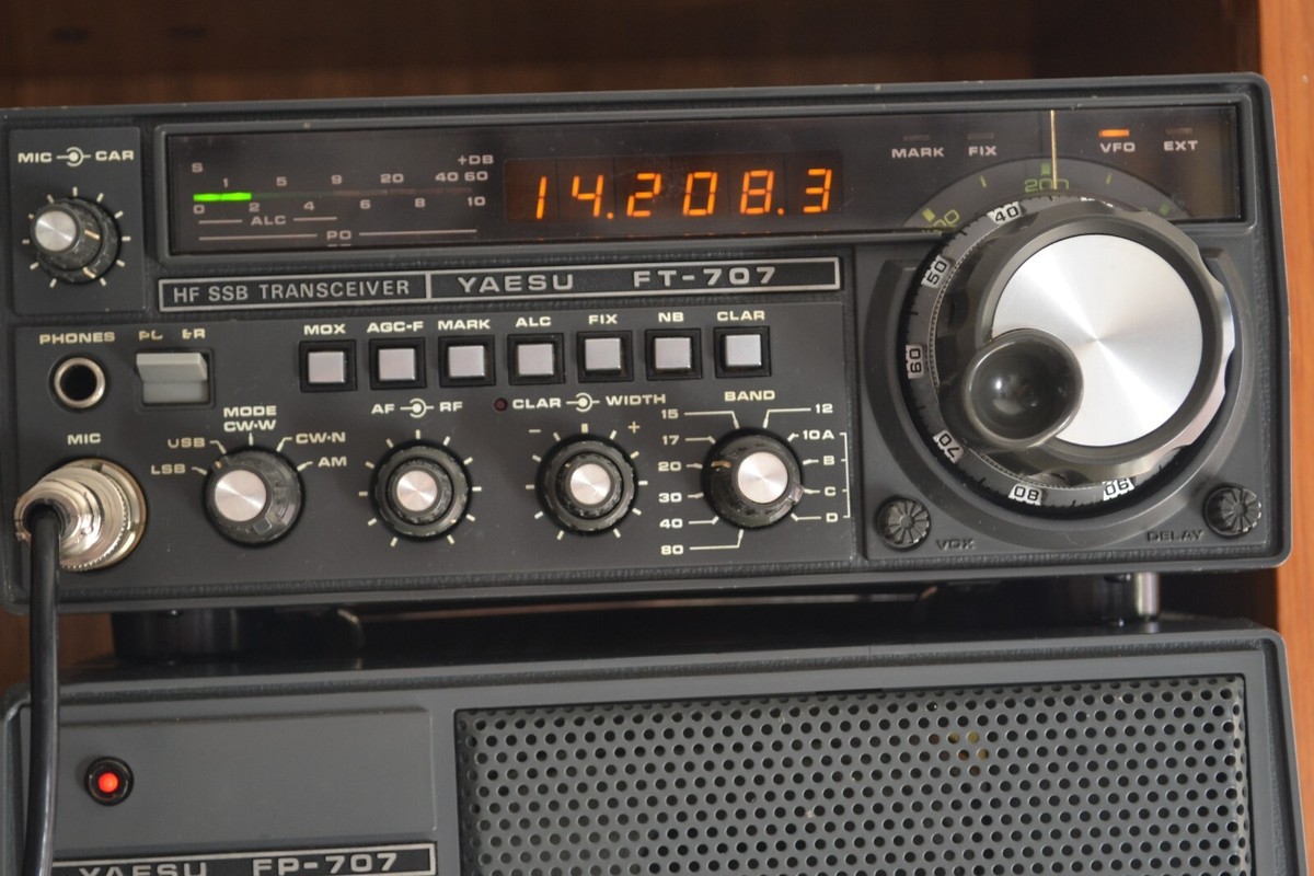 希少 YAESU FT-707 HF トランシーバー八重洲 100w　現完動 八重洲無線 FT-707S レストア (その4） | yoshi-ameba55のブログ