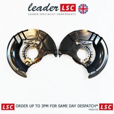2x Front Brake Disc Dust Shields BMW Z3 Roadster E36 95 to 2003 NEW 34111158985