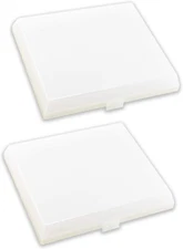 Bathroom Vent Fan Light Lens Cover Nutone Broan Kenmore Exact Replacement 2pack