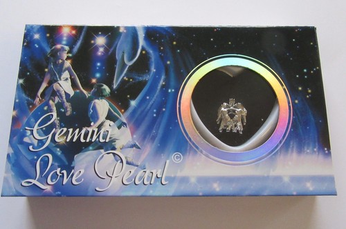 GEMINI Astrological Love Pearl Necklace 