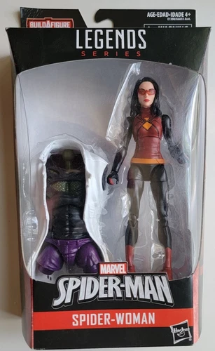 Figura de acción Marvel Legends Spider-Woman Lizard BAF Wave