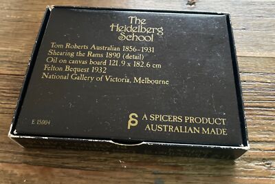 Vintage Playing Cards -The Heidelberg School 'The Pioneer' Frederick McCubbin 