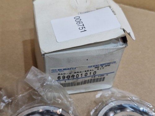 Subaru Leone Mk2 1989-1994 Front Wheel bearing kit 699901010 Genuine NEW OEM - Picture 7 of 12