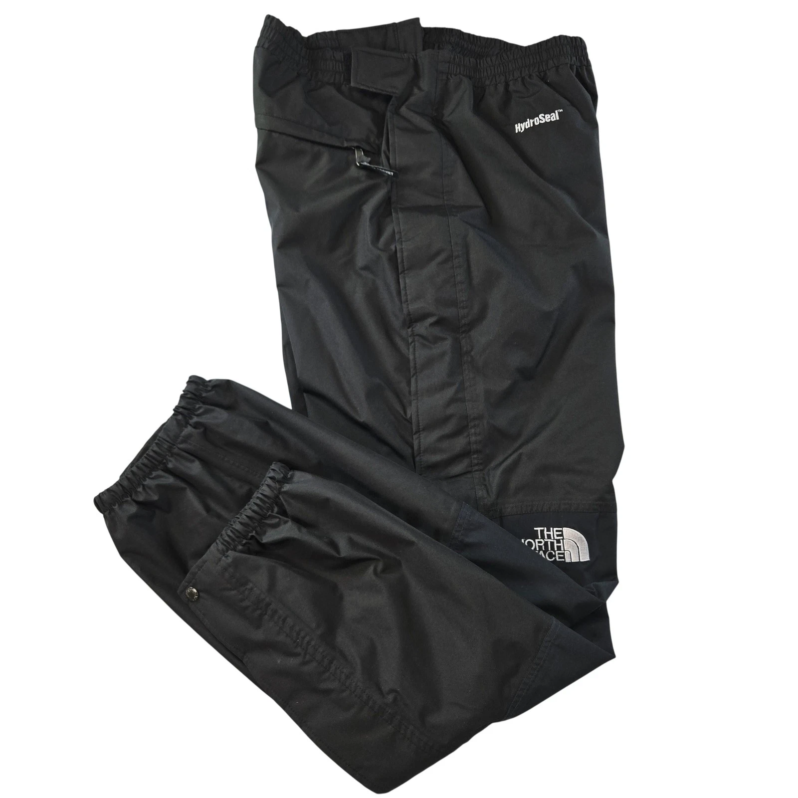The North Face Pants Mens 38x32 Black Rain Pants HydroSeal Lined Waterproof