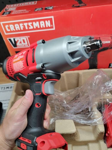 Craftsman V20 RP 1/2 Zoll Akku Schlagschrauber Set, Brushless, (CMCF900M1) NEU - Bild 7 von 24