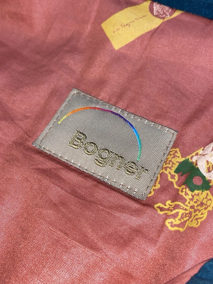 Vintage Bogner Ski Suit Men’s Size L 42 Zip Snap Snowboard BOGNER One Piece Bib - Image 3 of 4