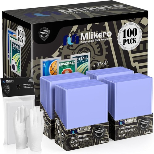Comprehensive 200 Card Protector Set: 100 Toploader & 100 Clear Sleeves - Bild 3 von 9