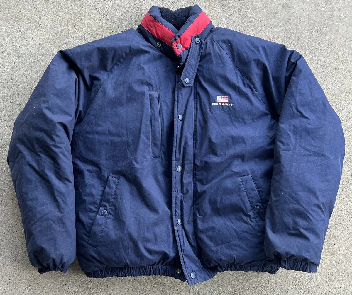 vintage ralph lauren down jacket products for sale | eBay