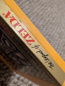 NES The Legend of Zelda Yellow Test Cart Nintendo Service Center Authentic Rare