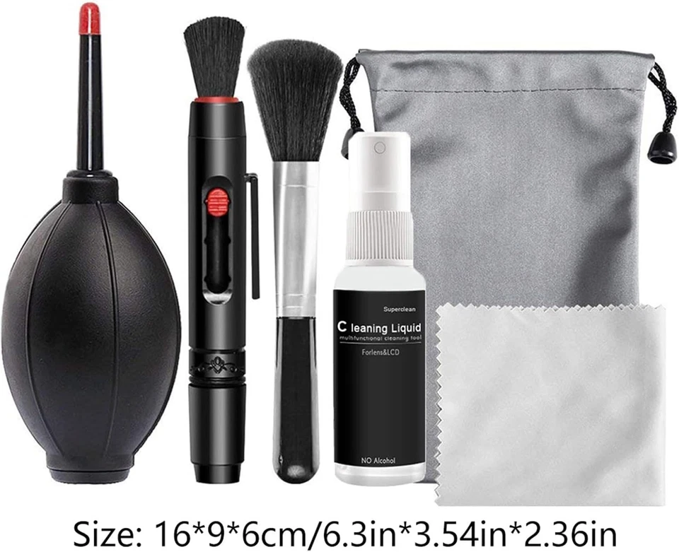 6in1 Kamera Reiniger Kit für Digitalkamera Objektiv Sensor Reinigungswerkzeuge Set - Bild 4 von 4