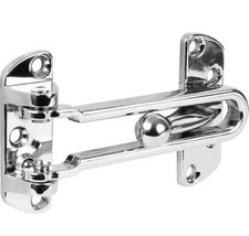 Heavy Duty Door Guard Restrictor Strong Security Catch Safety Lock Chain