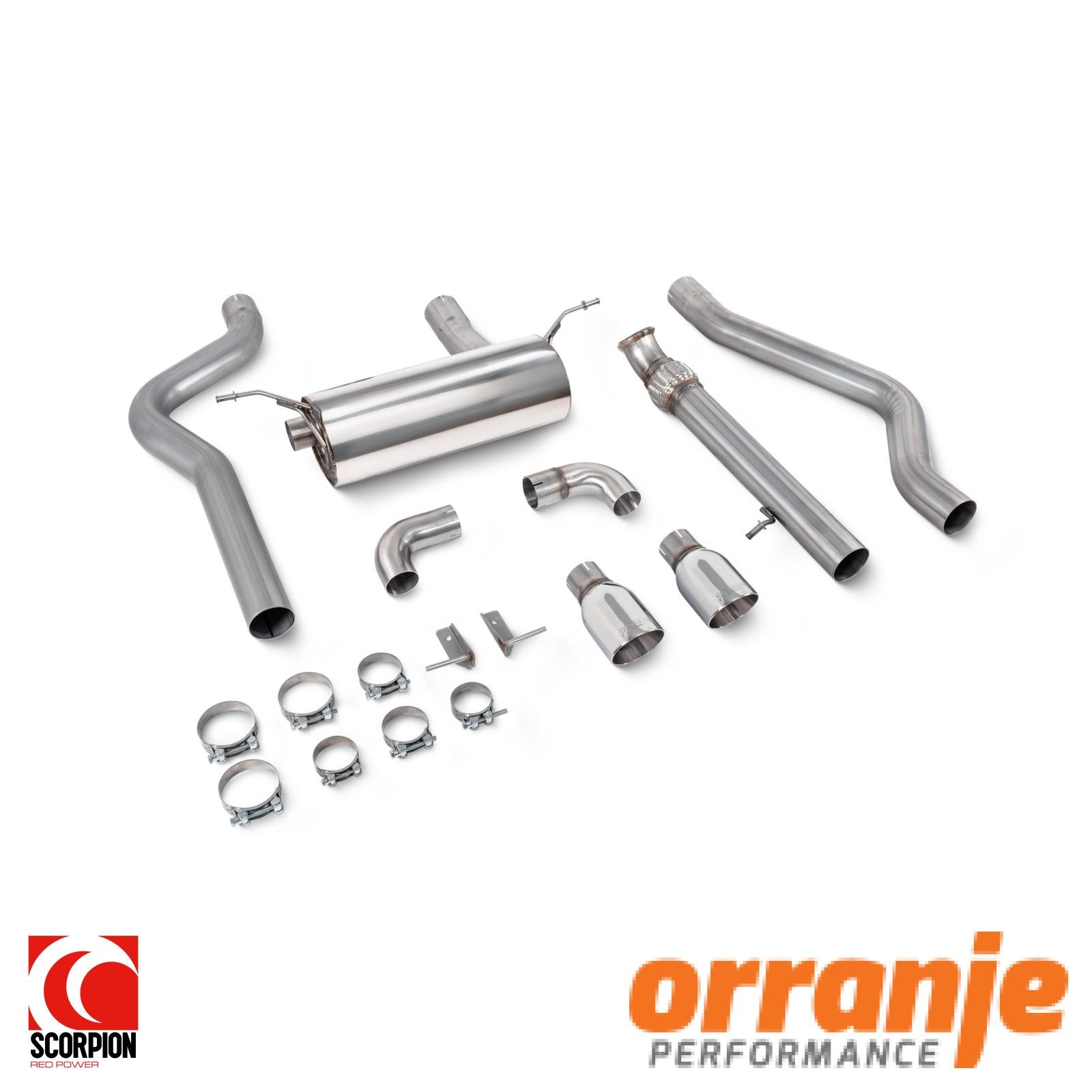 Scorpion Non-Res 3.15'' Exhaust System (Non-Valved) Fits BMW M135i - (SBMS106) - Image 4