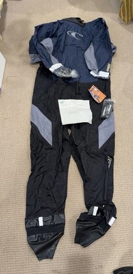 O Neill Boost Drysuit XL Navy Silver Black NEW Old Stock 2004 Waterski Wakeboard