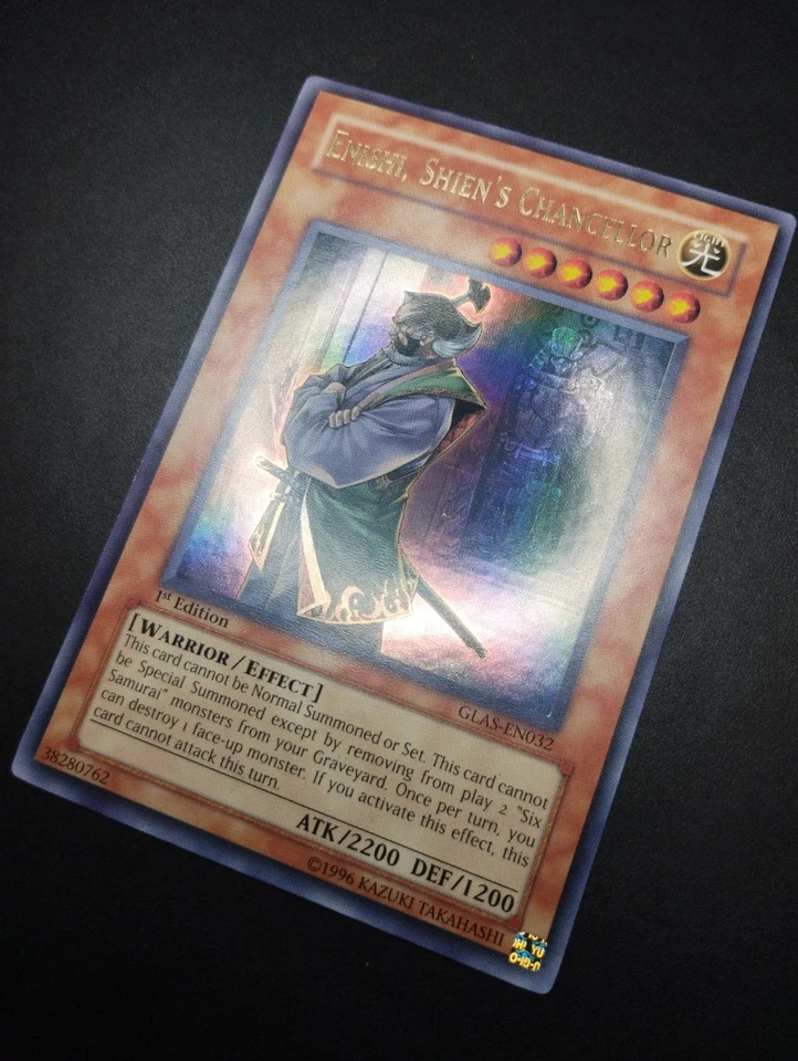 YUGIOH 2007 | ENISHI, SHIEN'S CHANCELLOR | GLAS-EN032 | 1ST | ULTRA | EXCELLENT - Bild 3 von 4