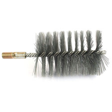 1Pc 3" round Pipe Tube Stainless Steel Wire Brush 75Mm