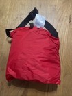 Vaude Regenponcho Fahrrad Rot XL