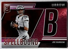 2024 Panini Donruss Elite - Spellbound Joe Burrow #35 Pink