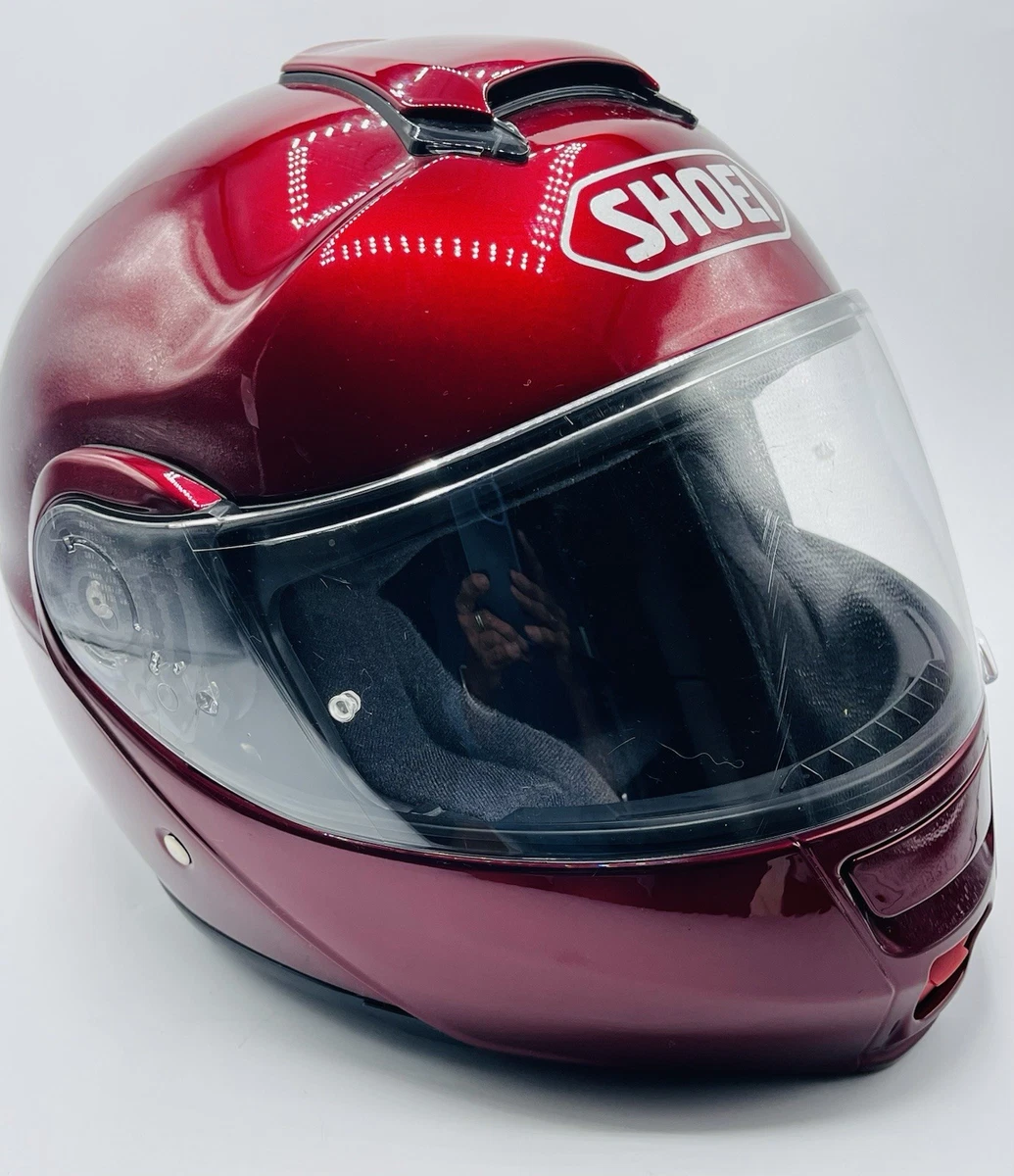 SHOEI Motocross/Enduro Red Motorcycle & Powersports Helmets for