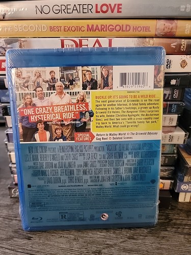 Vacation (2015, Blu-Ray) Brand New Sealed National Lampoon's Blu-Ray + Gag Reel - Picture 2 of 4