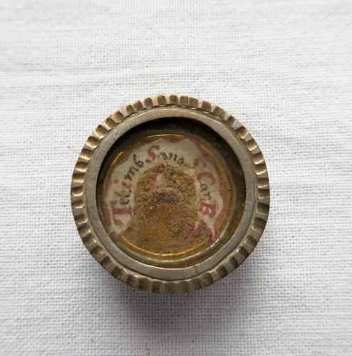 RELIQUARY RELIC ST. CHARLES BORROMEO ARCHBISHOP OF MILAN AND CARDINAL