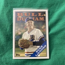 NUKE LALOOSH 2016 TOPPS ARCHIVES SHORT PRINT INSERT CARD BULL DURHAM