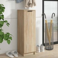 Shoe Cabinet Engineered Wood Hallway Shoe Storage Cupboard Shoe Holder vidaXL