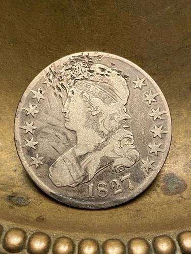 1827 Capped Bust Half Dollar — photo from another recent sale