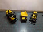 Vintage Tonka Construction Set Of 3  Dumptruck, Excavator Front End Loader 1998
