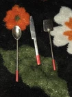 1959 Barbie #962 Barbie-Q Fashion Pack Utensils Spatuala Spoon Accessories Vtg