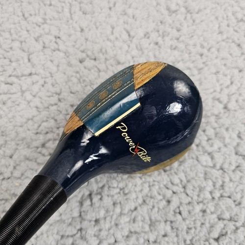 PowerBuilt Countess 1,3,5,7 Vintage Persimon Woods Blue Steel Shaft Original - Picture 8 of 21