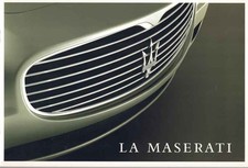 Catalogue Brochure Maserati Coupé / Spyder / Quattroporte 2004 France