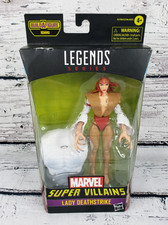 Marvel Legends Super Villains Lady Deathstrike 6  Figure Build A Figure Xemnu