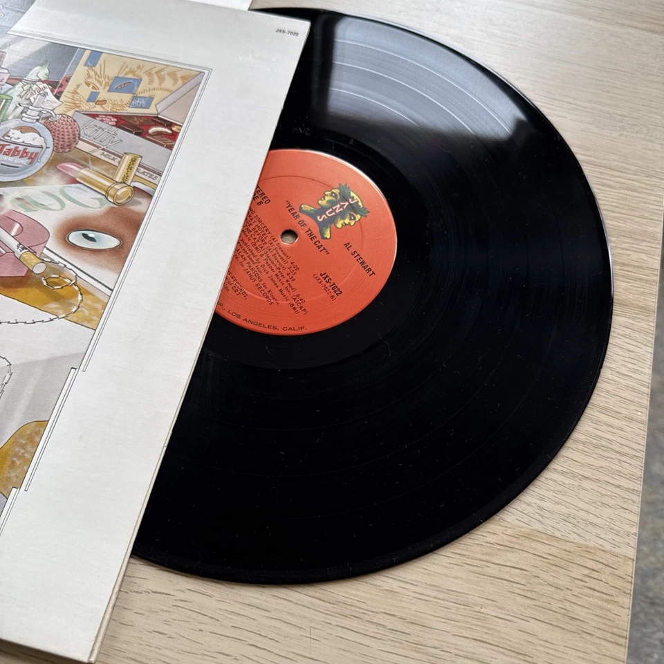 1976 AL STEWART  "YEAR OF THE CAT"  1st US Press Complete Excellent Condition Foto 3 de 4