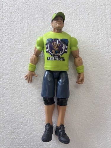 (Variant - Green) John Cena WWE Main Event 148 Mattel Toy Wrestling Figure