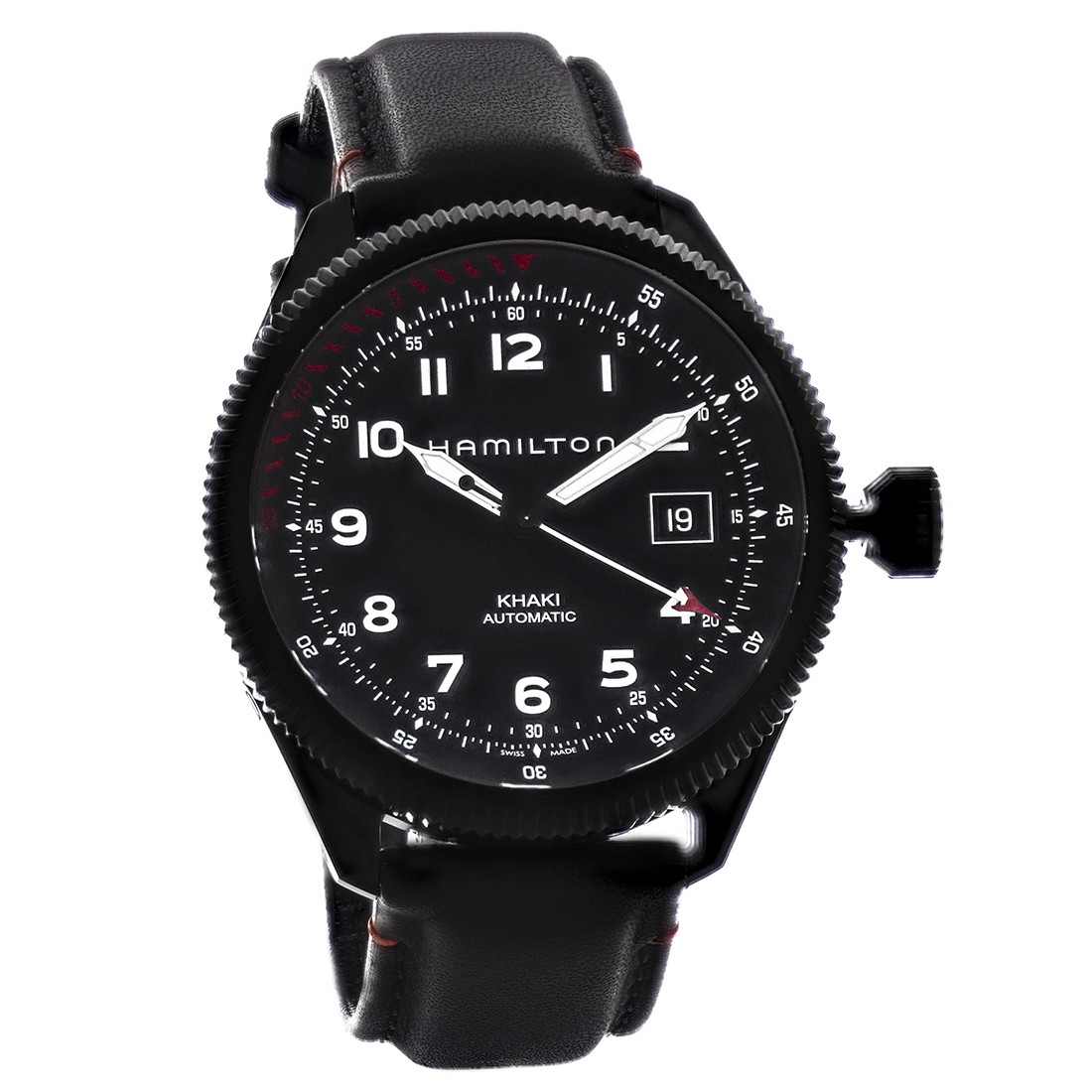 Мужские автоматические часы Hamilton Aviation Takeoff Air Zermatt H76695733