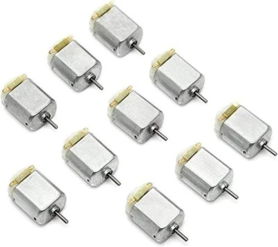 MARKE DOLLATEK 10 Stücke DC 3 V - 6 V 130 Motor 17000 RPM Für Arduino für Spielzeug Auto Ro