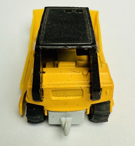 Caterpillar D9 Tractor Bulldozer Yellow Black MB64 1982 Matchbox Superfast 3” - Picture 4 of 6
