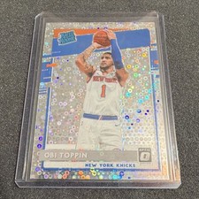 Panini Donruss Optic Prizm Rated Rookie Obi Toppin #158 New York Knicks