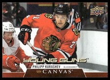 2020-21 Upper Deck UD Canvas YG Philipp Kurashev Rookie Chicago Blackhawks #C115